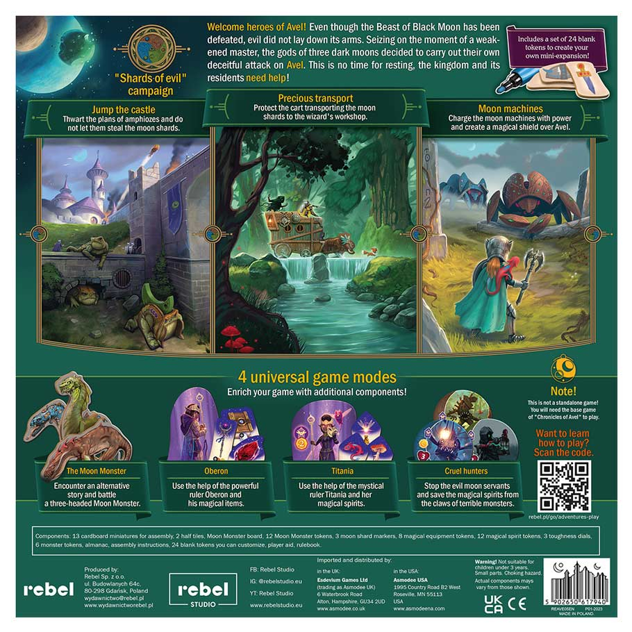 Chronicles of Avel : New Adventures Expansion